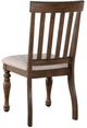 Steve Silver Co. Joanna Caramel/Oatmeal Upholstered Dining Side Chair-4