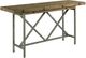 Hammary® Hidden Treasures Brown Flip Top Console with Gray Base-2