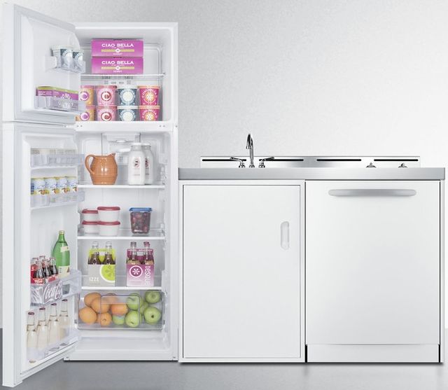 Summit® 71" White All-In-One Kitchenette-2