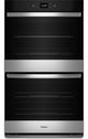 Whirlpool® 27" FingerPrint Resistant Stainless Steel Double Electric Wall Oven-0