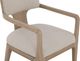 Fairfield® Everett Biscotti Upholstered Dining Arm Chair-5