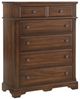 Artisan & Post by Vaughan-Bassett Heritage Amish Cherry 5-Drawer Chest-0