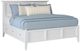 A-America® Westlake White Eastern King Storage Panel Bed-0