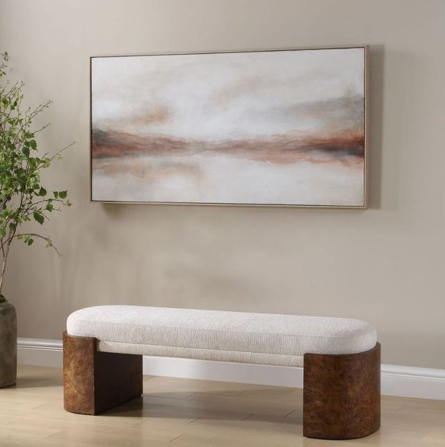Uttermost® Haze In The Horizon Cinnamon/Deep Russet Landscape Painting-2