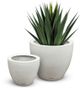 Le Present Helmet White 16" Planter-2