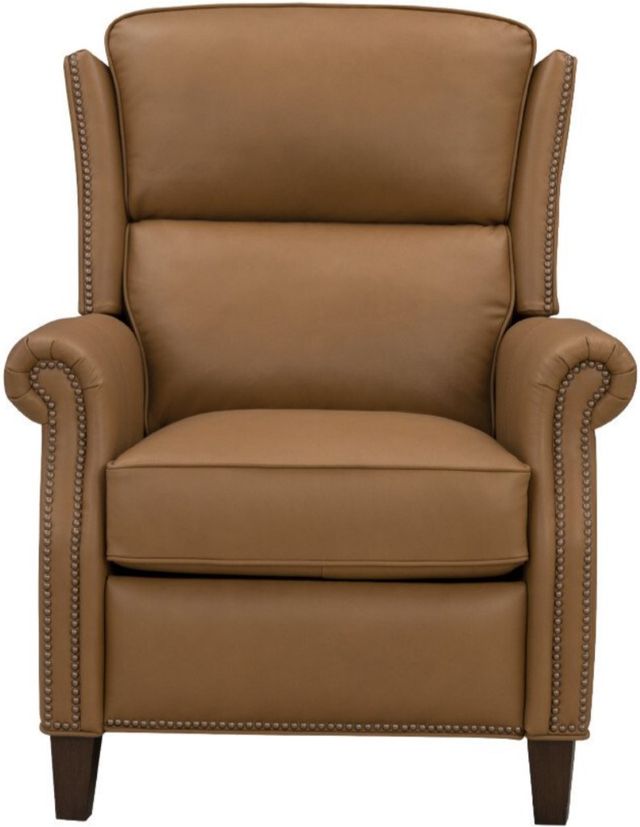 BarcaLounger® Shasta Elwood Cider Leather Manual Recliner-3