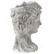 A & B Home Gray Bust Wall Planter-1