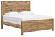 Signature Design by Ashley® Maystonna Brown Queen Crossbuck Panel Bed-0