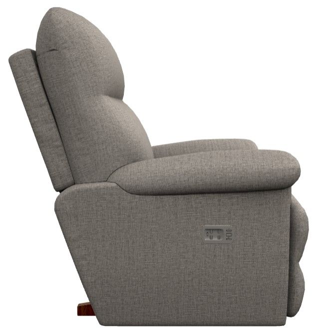 La-Z-Boy® Jay Linen Power Rocking Recliner with Headrest and Lumbar-2