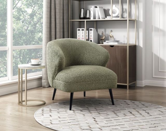 Homelegance® Woodway Green Accent Chair-1