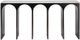 Universal Explore Home™ New Modern Moda Aged Satin Pewter/White Banswara Console Table-2