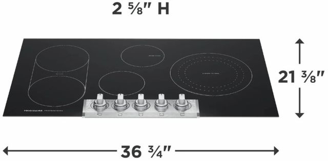 Frigidaire Professional® 30" Stainless Steel Electric Cooktop-2