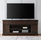 Liberty Furniture Arden Road Satin Cherry 84" Fireplace TV Console-1