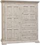International Furniture Direct Terra Vintage White Gentleman's Chest-0