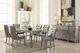ACME Furniture Kacela Mirrored Dining Table with Champagne Frame-1