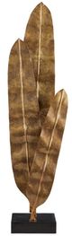 Currey & Company Black/Vintage Brass Musa Floor Lamp-2