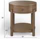 Magnussen Home® Hadleigh Honey End Table-2