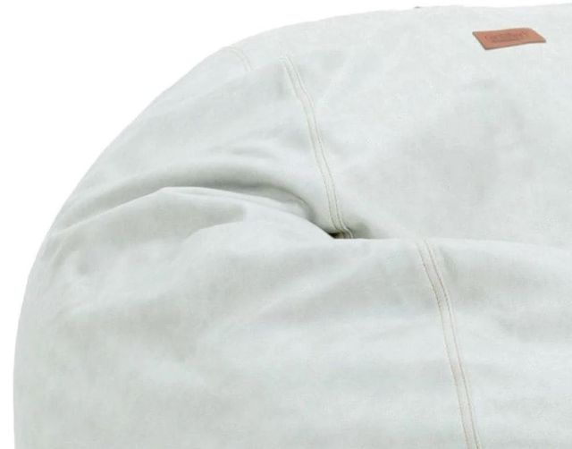 CordaRoy's® Original Lunar Grain Faux Leather Queen Bean Bag Chair-1