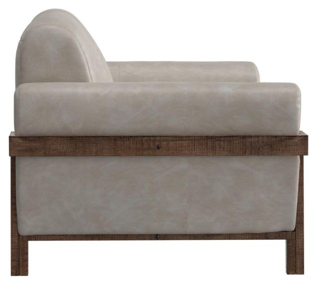 International Furniture Direct Loft Ivory/Brown Sofa-2