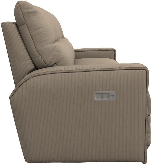 La-Z-Boy® Maddox Driftwood Power Reclining 2-Seat Sofa with Headrest-2