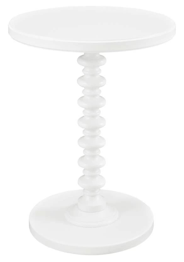 Powell® Spectrum White Side Table-0