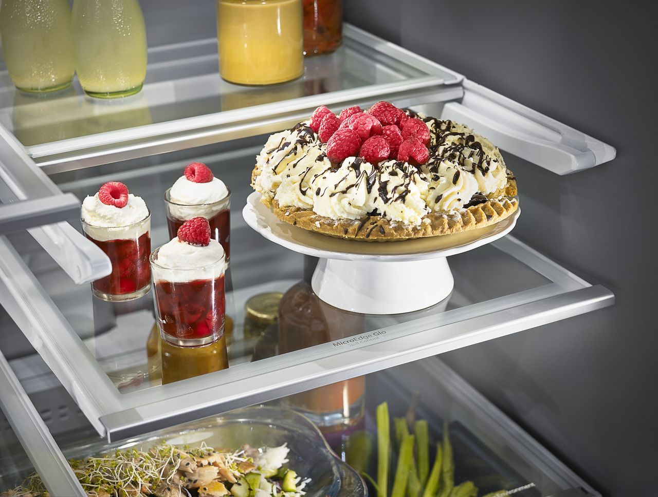 KitchenAid® 36 in. 25.8 Cu. Ft. Black Stainless Steel with