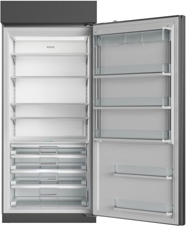 Sub-Zero® Classic Series 36" 22.8 Cu. Ft. Stainless Steel Left Hinge Column Refrigerator-1