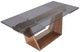 VIG Furniture Modrest Babia Smoked Glass/Walnut Dining Table-1