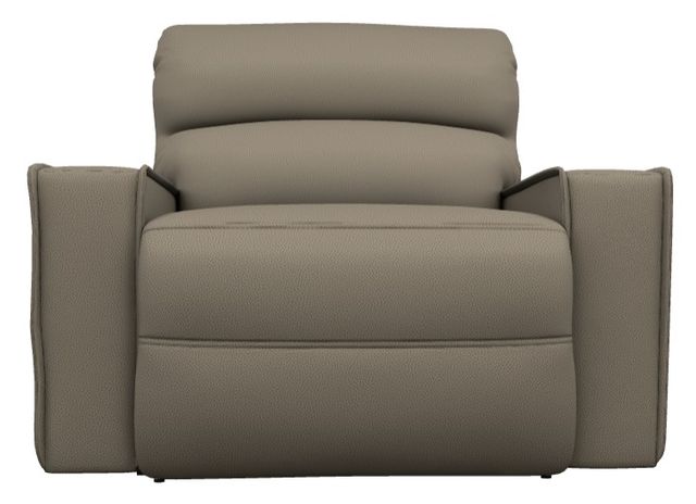 La-Z-Boy® Maddox Fossil Power Reclining Chair and a Half with Headrest and Lumbar-1