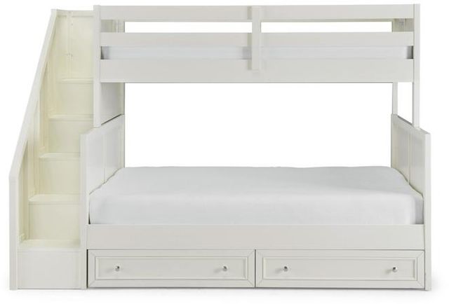 homestyles® Naples Off-White Twin/Full Bunk Bed-2