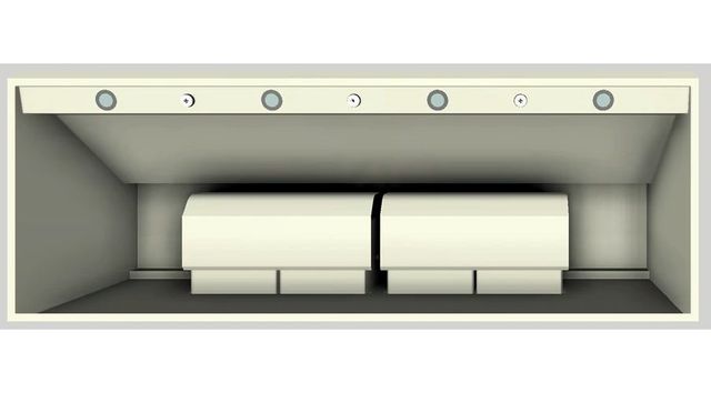 Vent-A-Hood® 66" Biscuit Wall Hood-3