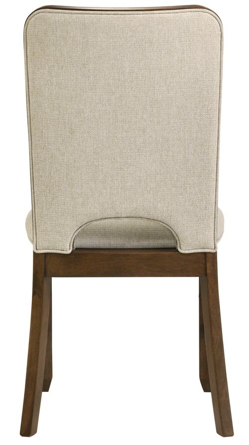 Crown Mark Shari Beige/Brown Dining Side Chair-3