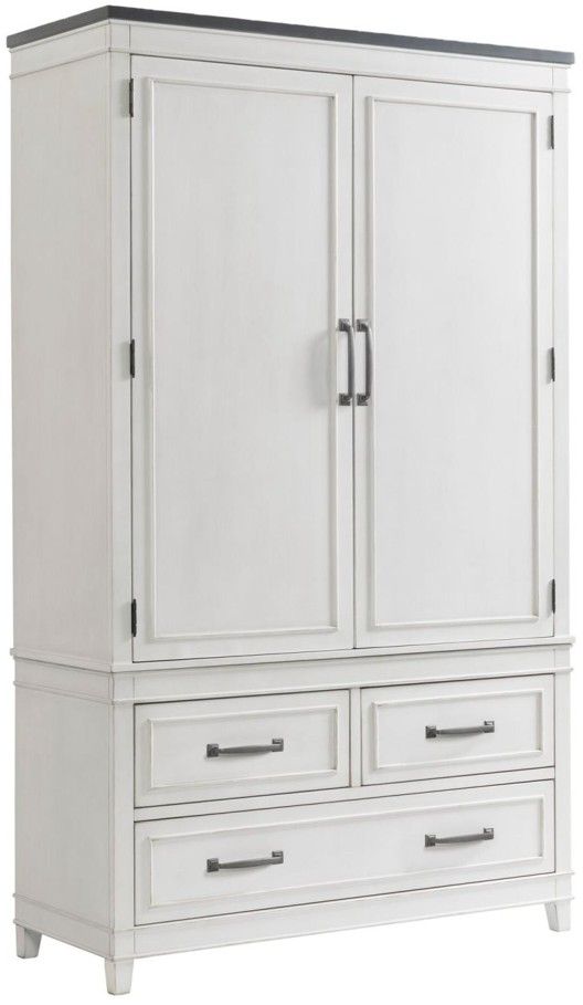 Martin Svensson Del Mar Gray/White Armoire-0