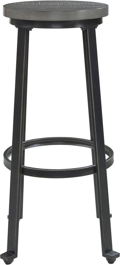 Signature Design by Ashley® Challiman Antique Gray Bar Stool-1
