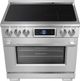 FORNO® Maximus Series Alta Qualita 36" Stainless Steel Freestanding Induction Range-3