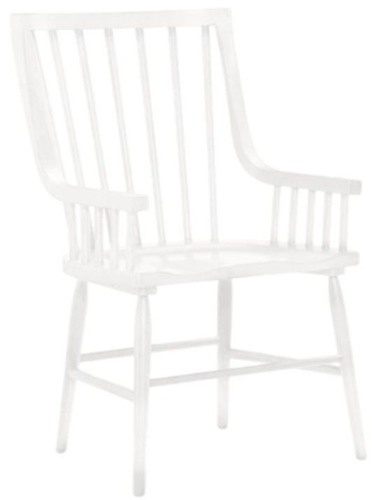 Legacy Classic Xxx's and Ooo's Cotton Windsor Dining Arm Chair-0
