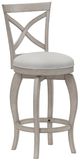 HH2 Home Ellendale Aged Gray Swivel Counter Stool-0
