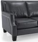 Decor-Rest® Furniture LTD 3135 Black Leather Four Seat Sofa-1