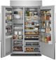 KitchenAid® 48 in. 30.0 Cu. Ft. Stainless Steel with PrintShield™ Finish Counter Depth Side-by-Side Refrigerator-2
