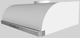 Vent-A-Hood® 30" White Retro Style Under Cabinet Range Hood-5