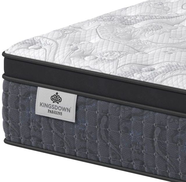 Kingsdown® Passions® Caison 17" Hybrid Firm Euro Top Twin XL Mattress-1