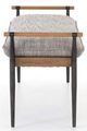 Magnolia Home by Joanna Gaines Danielle Black/Gray Bench-2