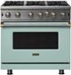 Viking® 5 Series 36" Splash Pro Style Gas Range-0