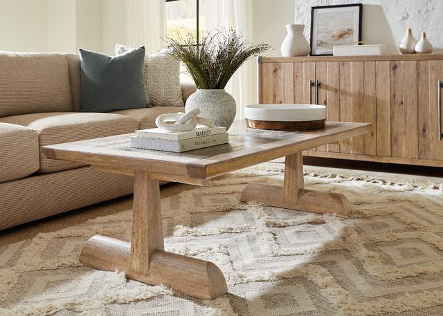 Hooker® Furniture Vineyard Row Sonoma Rectangular Cocktail Table-4