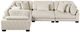 Homelegance® Traverse 4-Piece Beige Modular Sectional-2