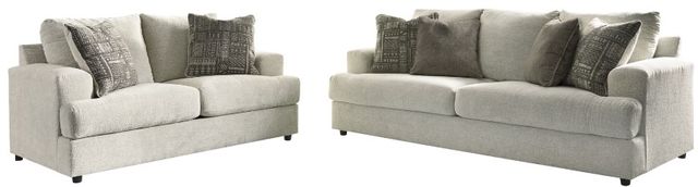 Signature Design by Ashley® Soletren 2-Piece Stone Living Room Set-0