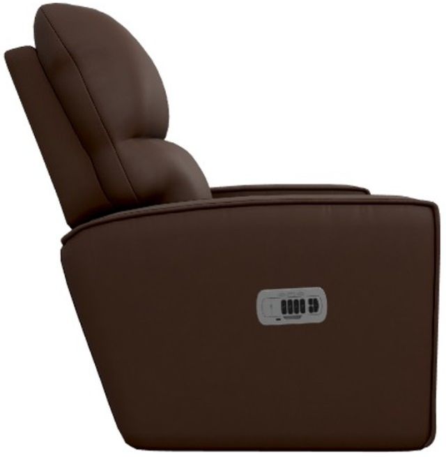 La-Z-Boy® Maddox Chestnut Power Wall Recliner with Headrest and Lumbar-3