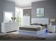 New Classic® Home Furnishings Sapphire 4-Piece White Queen Bedroom Set-1