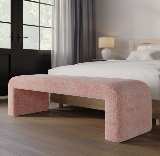 Jofran Inc. Sophia Pink Large Bench-1