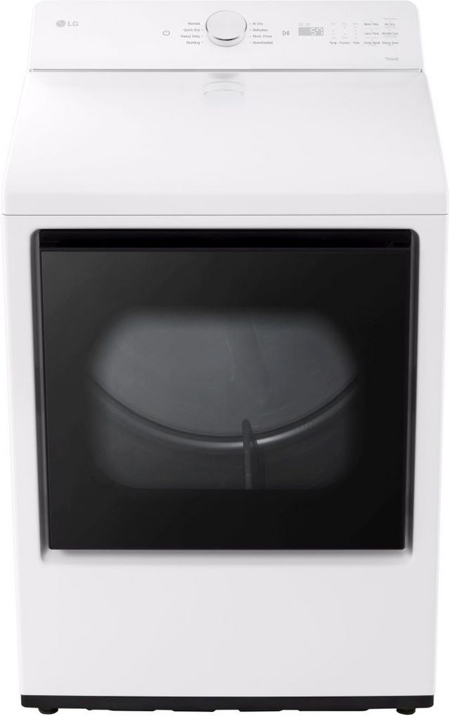 LG 7.3 Cu. Ft. Alpine White Front Load Gas Dryer -3